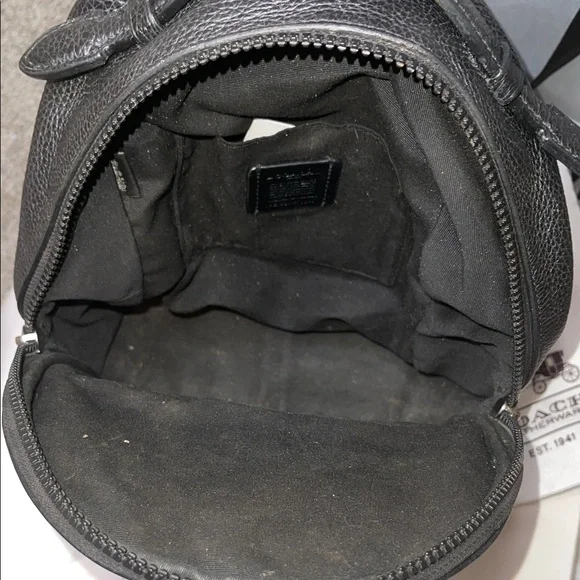 Coach Dark Brown and Tan Signature Backpack Limited Edition - Picture 10 of 12